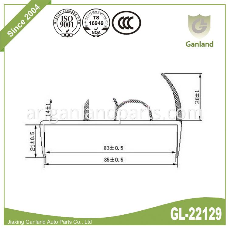 Seal Rubber Strip GL-22129